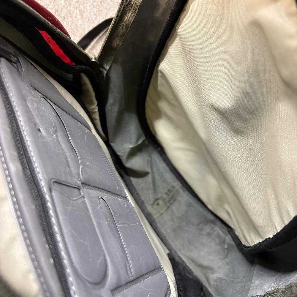 VTG Nike T90 Backpack Soccer Ball Carrier Gorpcore Utility Center Strap Rare